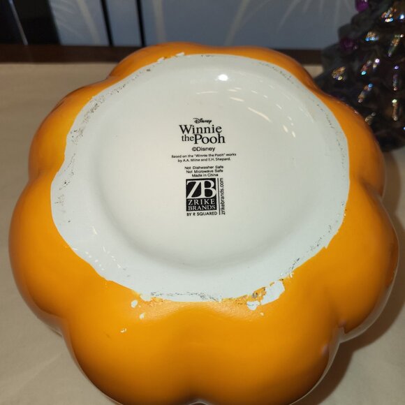 Disney Winnie The Pooh Halloween Pumpkin Cookie Jar - Picture 8 of 8